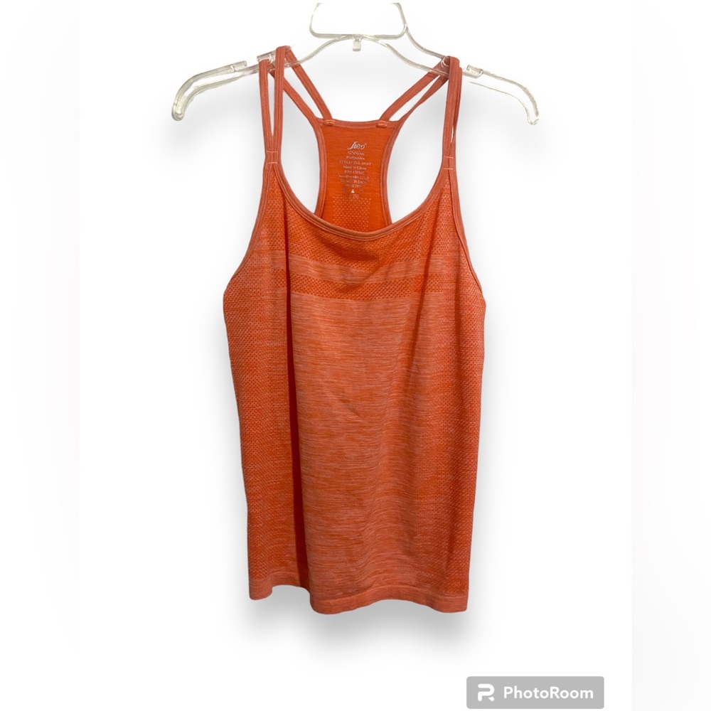 INSO Plus Size Peach Tank Activewear Women’s Top Size 1XL/2XL